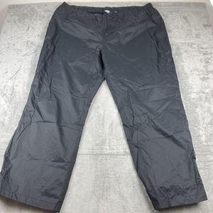 Columbia Omni Tech Waterproof‎ Black Rain Pants Men's Size 3XL EUC